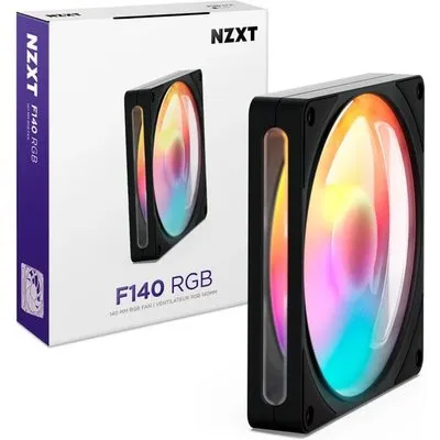 NZXT F140 RGB Gehäuselüfter 140mm Schwarz