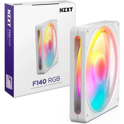 NZXT F140 RGB Gehäuselüfter 140mm Weiß