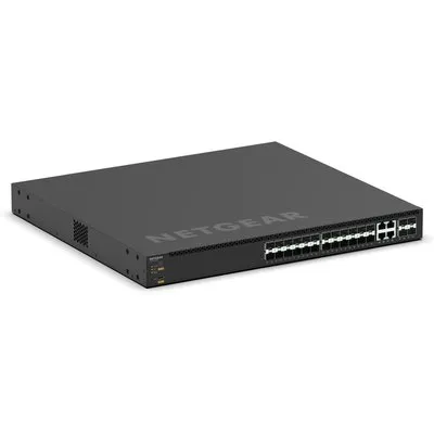 NETGEAR M4350-24F4X (MSM4328F) 24x1G/2.5G SFP and 4x10G Combo Copper / SFP+ Managed Switch