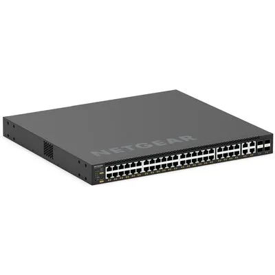 NETGEAR M4350-44M4X4V (MSM4352)-44x2.5G, 4x10G/Multi-gig PoE++ (194W base, up to 3,314W) and 4xSFP28 25G Managed Switch