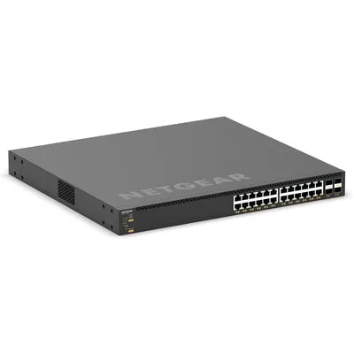 NETGEAR M4350-24X4V (XSM4328CV)-24x10G/Multi-Gig PoE+ (576W base, up to 720W) and 4xSFP28 25G Managed Switch