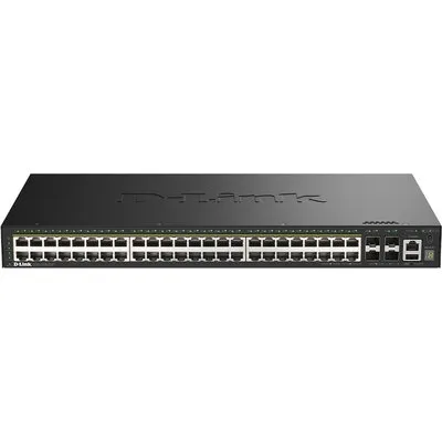D-Link DGS-1530-52P/E Smart Managed PoE 52-Port-Stackable-Gigabit-Switch