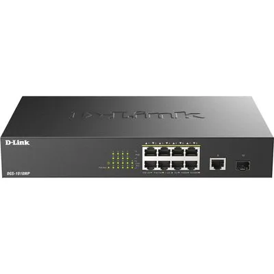 D-Link DGS-1010MP/E 10-Port Layer2 PoE+ Gigabit Switch
