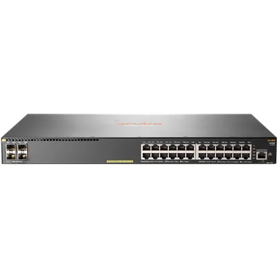 HPE Aruba Networking 2930F 24G PoE+ 4SFP Switch