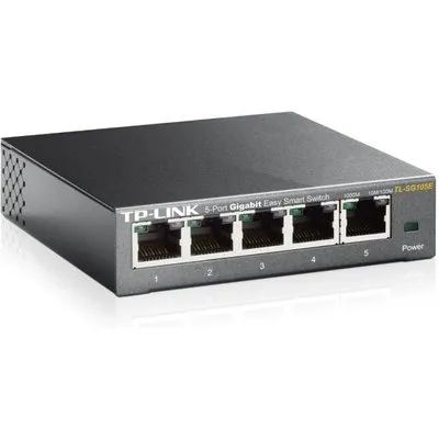 TP-LINK TL-SG105E 5-Port Gigabit-Switch Easy Smart IGMPv3