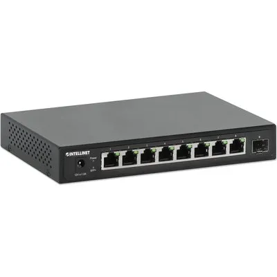 Intellinet 9-Port Switch mit 8 x 2,5G Ethernet-Ports und 1 SFP+ Uplink