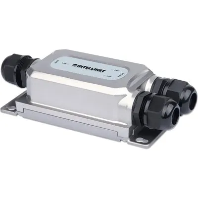 Intellinet 2-Port Outdoor Gigabit PoE++ Extender mit Vandalismusschutz