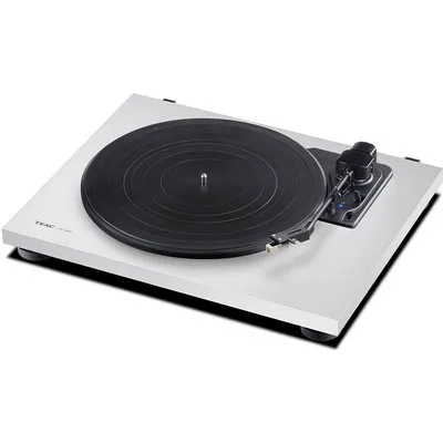 TEAC TN-180BT-A3 Bluetooth-Plattenspieler mit Audio-Technica Tonabnehmer Weiß