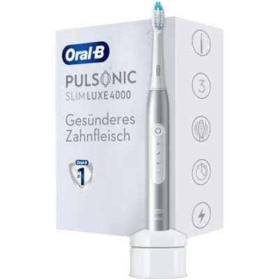 Oral-B Pulsonic Slim Luxe 4000 elektische Zahnbürste platinum