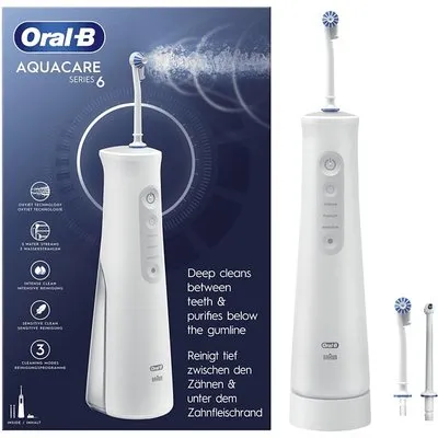 Oral-B AquaCare 6 JAS22 Munddusche Weiß