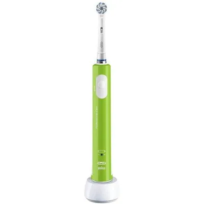 Oral-B Junior Base Green Elektrische Zahnbürste für Kinder ab 6 Jahren grün