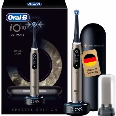 Oral-B iO Series 10 Lunar Gold Special Edition Elektrische Zahnbürste