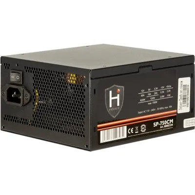 Inter-Tech HiPower SP-750CM Netzteil 750 W ATX semi-modular 20+4 Pin Schwarz (88882194)