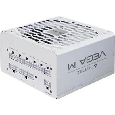 Chieftec Vega M White weiss 1x 12 Pin High Power GPU 4x PCIe Kabelmanagement 850 - 80 PLUS Gold (PPG-850-CW)