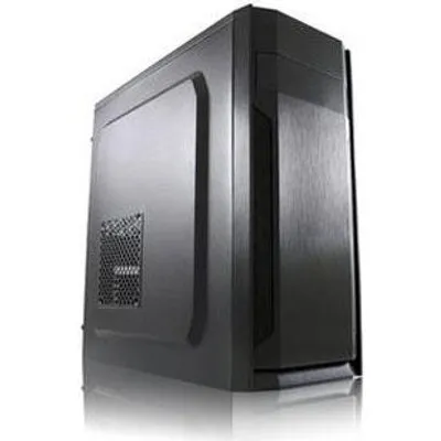LC Power 7036B - Midi Tower - ATX - ohne Netzteil - Schwarz - USB/Audio (LC-7036B-ON)