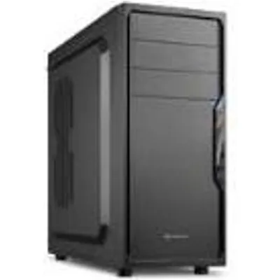 Sharkoon VS4-V - Midi Tower - ATX - ohne Netzteil - Schwarz - USB/Audio (4044951016037)