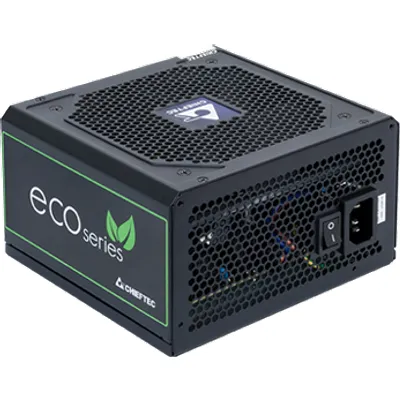 Chieftec ECO 500W - 24-pin ATX - Aktiv - PS2 - 80 PLUS Bronze - PC - Schwarz (GPE-500S)