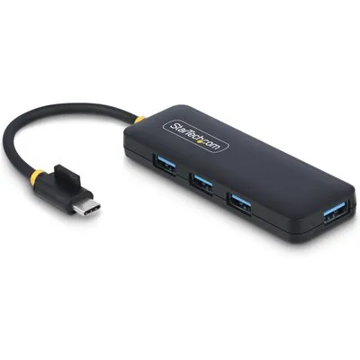 StarTech.com 4-Port USB-C Hub 4x USB-A USB 3.2 Gen 1 (3.1 Gen 1), ohne Netzteil