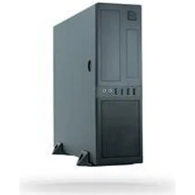 Chieftec Mesh Series CS-12B-300 - Tower - micro ATX 300 Watt - Schwarz - USB/Audio (CS-12B-300)