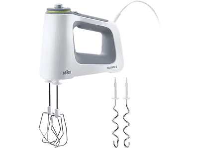 BRAUN MultiMix 5 HM 5100 Handmixer Weiß/Grau (750 Watt)