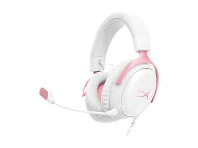 HYPERX Cloud III, Over-ear Gaming Headset Weiß, Pink