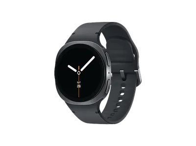 SAMSUNG Galaxy Watch 8 40 mm Smartwatch Kautschuk, 130-180 mm, Graphite