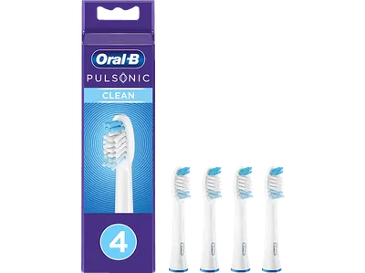 ORAL-B Pulsonic Clean 4 Stück Aufsteckbürsten