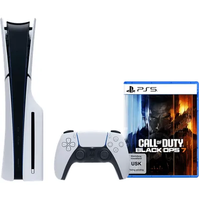 PlayStation 5 Slim mit Laufwerk + Call of Duty: Black Ops 7