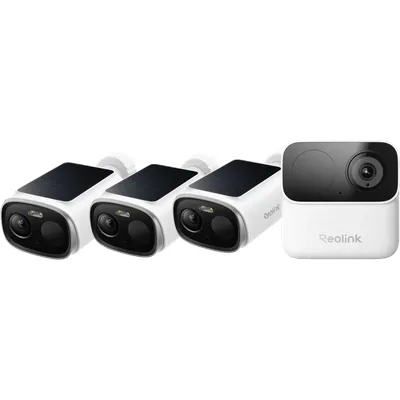 Reolink Argus B340S 3er-Pack + Home Hub 1 Lite