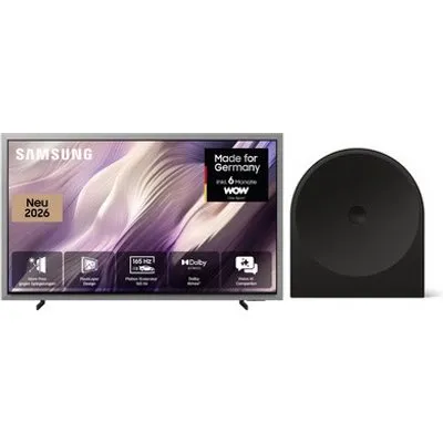 GQ55S99HAT 138 cm (55") OLED Vision AI Smart TV slate black inkl. Music Studio 5 HW-LS50H Wireless Lautsprecher schwarz