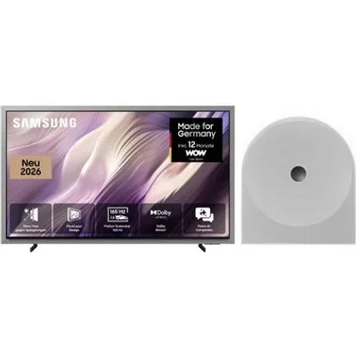 GQ77S99HAT 195 cm (77") OLED Vision AI Smart TV slate black inkl. Music Studio 5 HW-LS51H Wireless Lautsprecher weiß