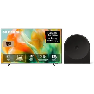 GU55M83HAU 138 cm (55") Mini LED Vision AI Smart TV titanschwarz inkl. Music Studio 5 HW-LS50H Wireless Lautsprecher schwarz