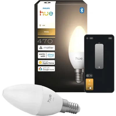 Philips Hue Kerzenlampe White E14 Einzelne Lampe