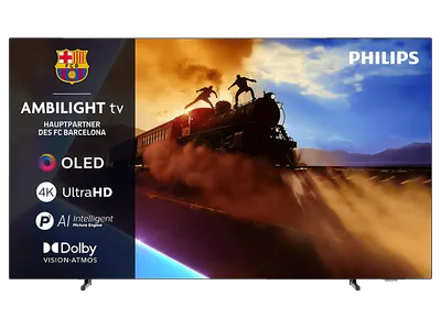 PHILIPS 77OLED760/12 OLED Ambilight TV (Flat, 77 Zoll / 194 cm, UHD 4K, SMART TV, Ambilight)