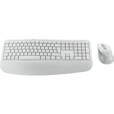 Signature Comfort Plus MK880 (DE) Kabelloses Tastatur-Set grauweiß
