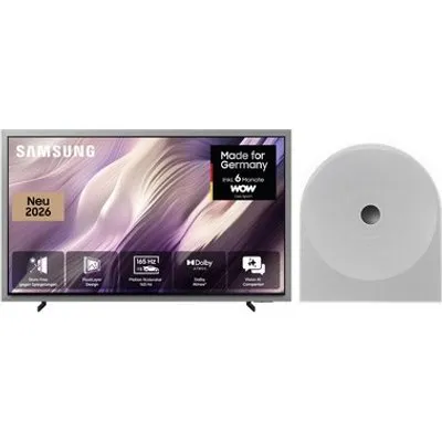 GQ55S99HAT 138 cm (55") OLED Vision AI Smart TV slate black inkl. Music Studio 5 HW-LS51H Wireless Lautsprecher weiß