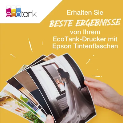 Epson 664 EcoTank-Tintenflasche Gelb 70 ml Für Kompatibilität, siehe Artikel-Beschreibung