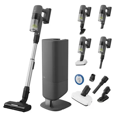 AEG 7000 GEN2 Akku-Staubsauger kabellos / Akku-Laufzeit: bis zu 40 Min. / Akkulaufzeit bis zu 50 Minuten / Farbe: Dark Grey AP72UB21ES