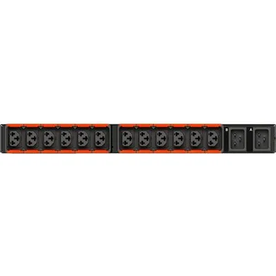 Vertiv Geist RTS, Monitored (Unit Level), 1U, input (2) IEC60320 C20 power inlet 100-240V 16A or 20A, combi outlets (12)C13 or C19 (VA4U21A0)