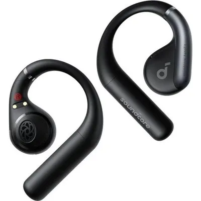 Soundcore AeroFit - True Wireless-Kopfhörer mit Mikrofon - offenes Ohr - über dem Ohr angebracht - Bluetooth - Schwarz (A3872G11)