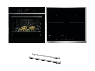 AEG MM 700 BSPID Serie 5000, Einbaubackofenset (Induktion, A+, 71 l)