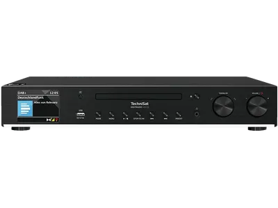 TECHNISAT DIGITRADIO 143 CD DAB Radio, AM, FM, DAB, DAB+, Internet Bluetooth, Schwarz