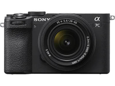 SONY Alpha 7C II Kit (ILCE-7CM2L) Vollformat Kamera mit Objektiv 28 - 60 mm, 7,5 cm Display Touchscreen, WLAN