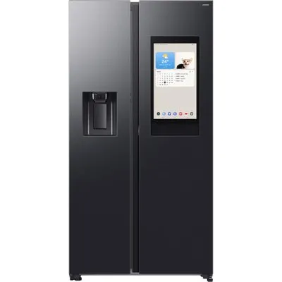 Samsung RS90F66BEFEF Side-by-Side EEK: E NoFrost View Inside Black Steel 614l Kühlschrank