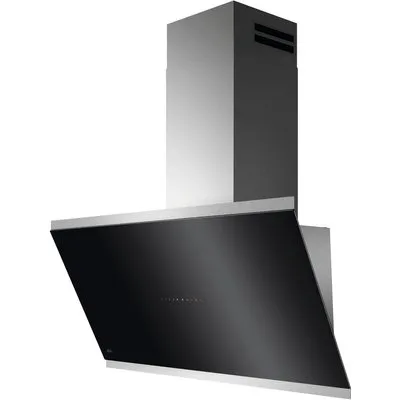 AEG 7000 SilenceTech / Wandhaube / 90 cm / Schwarz GV77D91SL