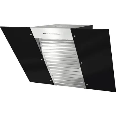 DA 6086 W Wing Wand-Dunstabzugshaube obsidianschwarz