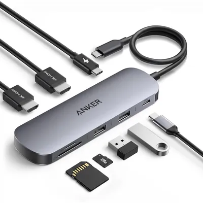 Anker Nano USB-C Hub (8-in-1,