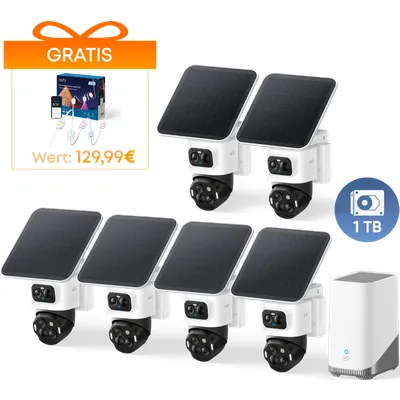 eufyCam S4 6-Kamera-Set mit Ho