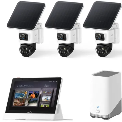 eufyCam S4 3‑Kamera‑Set mit Sm