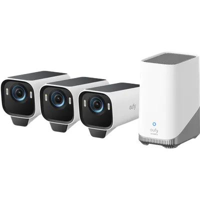 eufyCam S3 Pro 3‑Kamera‑Set